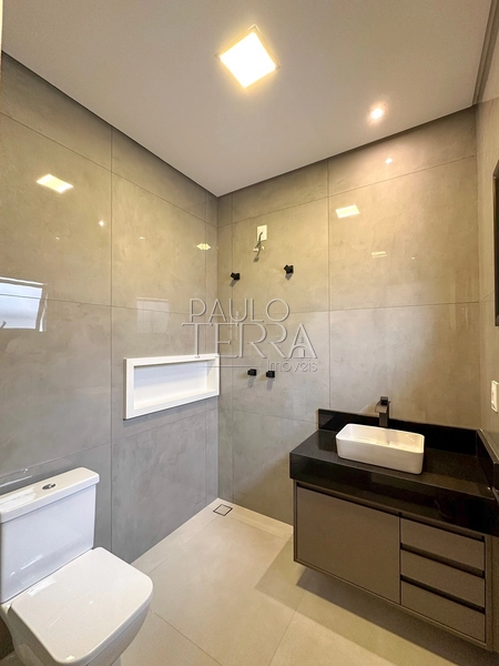 Casa à Venda em Condomínio Fechado em Tremembé | Pérola do Vale | 3 Suítes, Escritório, Área Gourmet, Planejados e Quintal Grande: 37ª foto da galeria de imagens do imóvel