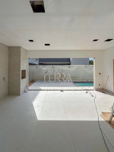 Casa térrea com escritório, 3 suítes e piscina. Condomínio Terrazzo di: 3ª foto da galeria de imagens do imóvel