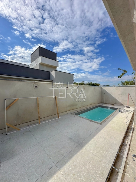 Casa térrea com escritório, 3 suítes e piscina. Condomínio Terrazzo di: 2ª foto da galeria de imagens do imóvel