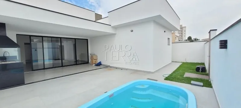 Casa térrea nova com 3 dormitórios e piscina. Condomíno Araucárias: 4ª foto da galeria de imagens do imóvel