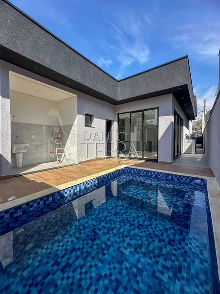 Casa nova com piscina no Condomínio Ouroville em Taubaté SP: 1ª foto da galeria de imagens do imóvel