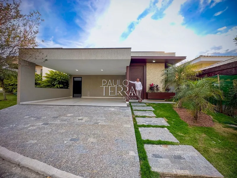 Casa térrea semi mobiliada com 3 suítes, área gourmet e piscina!: 1ª foto da galeria de imagens do imóvel