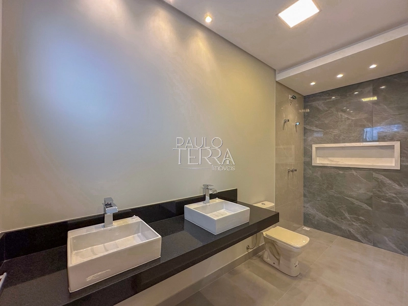 Casa térrea nova moderna com escritório e 3 suítes Condomínio fechado: 53ª foto da galeria de imagens do imóvel