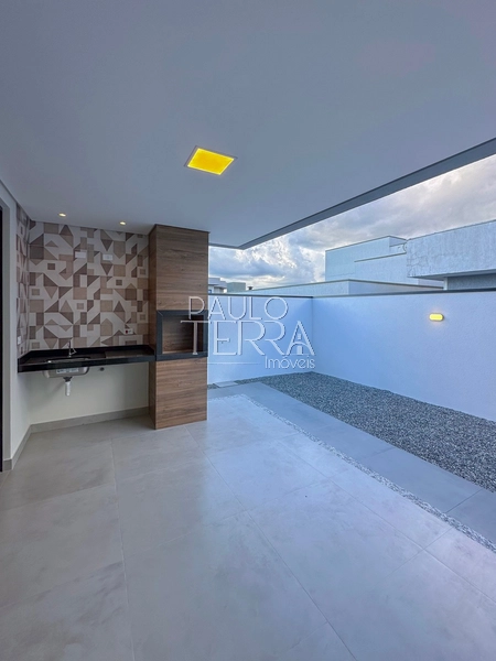 Casa térrea nova moderna com escritório e 3 suítes Condomínio fechado: 9ª foto da galeria de imagens do imóvel