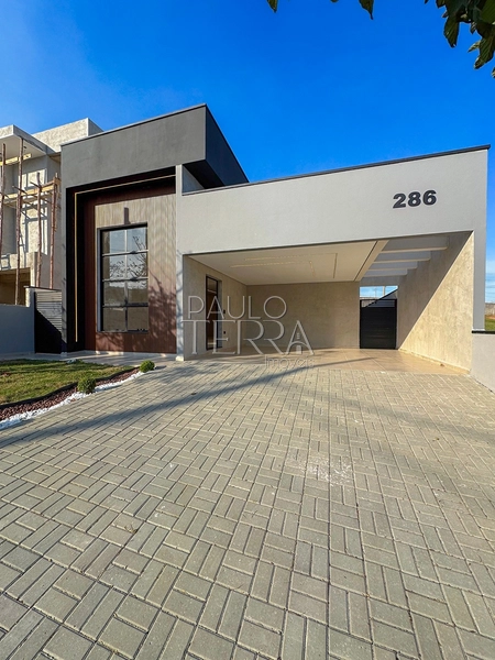 Casa Nova à Venda no Condomínio Cataguá Way Taubaté | 3 Dormitórios, Suíte, Piscina e Área Gourmet: 2ª foto da galeria de imagens do imóvel