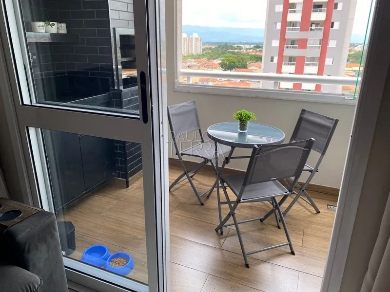 Apartamento 2 dormitórios (1 suíte), sacada gourmet e vaga coberta. Edifício Rafaella- Taubaté SP: 6ª foto da galeria de imagens do imóvel