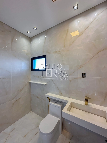 Casa nova alto padrão 3 quartos, escritório e piscina. Condomínio fechado em Tremembé SP: 43ª foto da galeria de imagens do imóvel