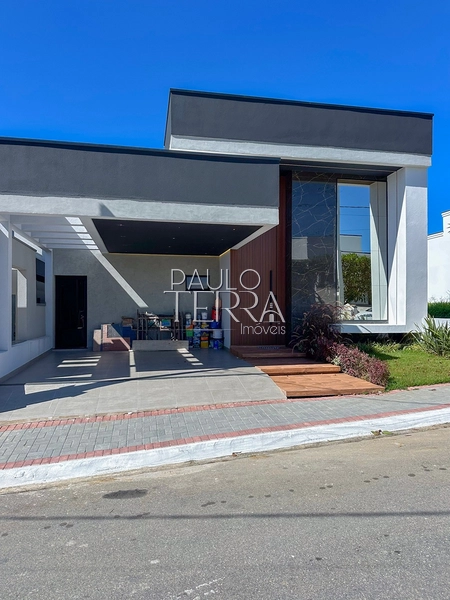 Casa nova alto padrão 3 quartos, escritório e piscina. Condomínio fechado em Tremembé SP: 2ª foto da galeria de imagens do imóvel