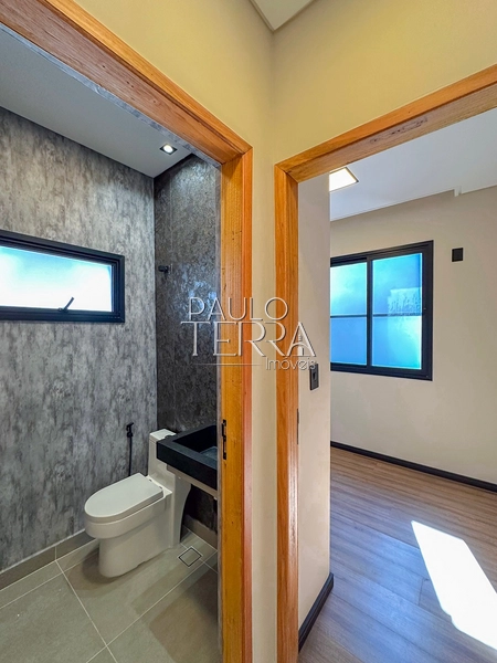Casa nova alto padrão 3 quartos, escritório e piscina. Condomínio fechado em Tremembé SP: 7ª foto da galeria de imagens do imóvel