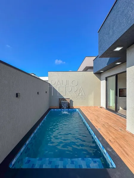 Casa nova em condomínio fechado, com piscina, escritório e 3 quartos à venda em Tremembé - Fotovoltaica: 25ª foto da galeria de imagens do imóvel