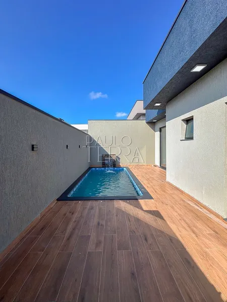 Casa nova em condomínio fechado, com piscina, escritório e 3 quartos à venda em Tremembé - Fotovoltaica: 24ª foto da galeria de imagens do imóvel