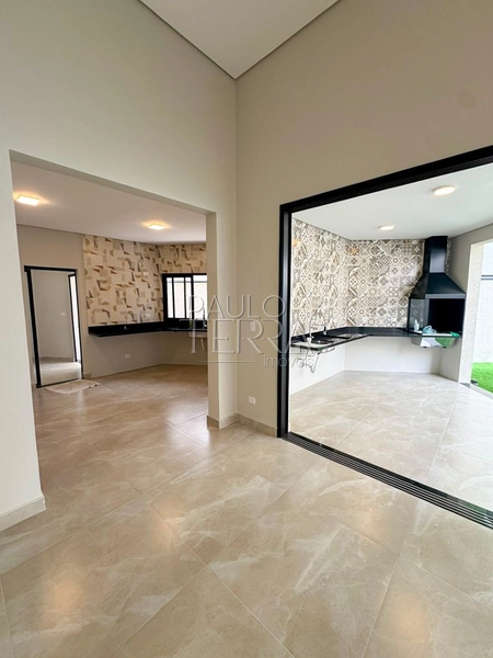 Casa térrea nova à venda no Araucárias em Tremembé | 3 quartos, área gourmet independente, cozinha espaçosa e quintal: 7ª foto da galeria de imagens do imóvel