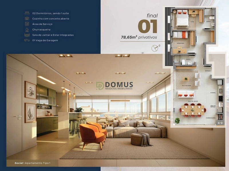 LANÇAMENTO: 9ª foto da galeria de imagens do imóvel