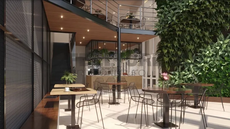 Sala comercial Duplex com varanda externa: 4ª foto da galeria de imagens do imóvel