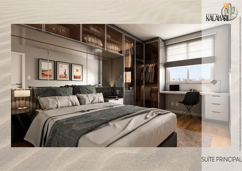 Apartamento suíte mais um dormitório próximo a AABB.: 3ª foto da galeria de imagens do imóvel