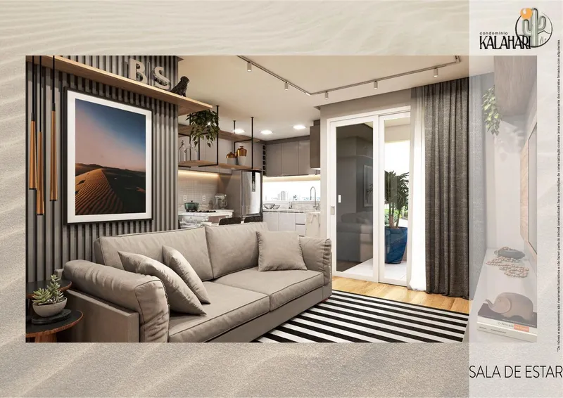 Apartamento suíte mais um dormitório próximo a AABB.: 2ª foto da galeria de imagens do imóvel