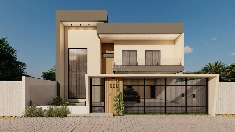 CASA NOVA COM PISCINA: 5ª foto da galeria de imagens do imóvel