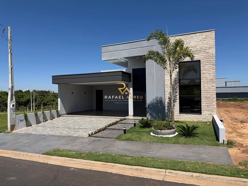 Casa recém-construída no Village Damha IV em Araraquara | 3 suítes e piscina: 1ª foto da galeria de imagens do imóvel