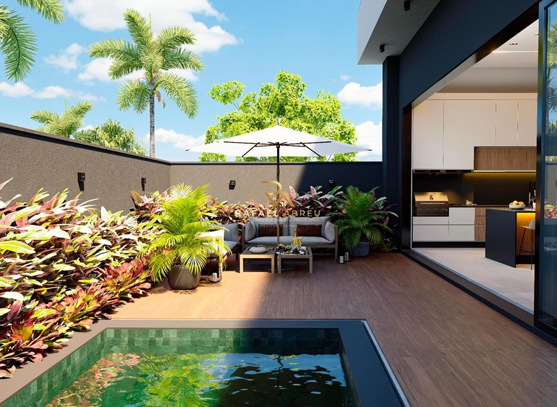 Casa à Venda no Village Damha III | 3 Suítes, Piscina e Projeto Moderno: 8ª foto da galeria de imagens do imóvel