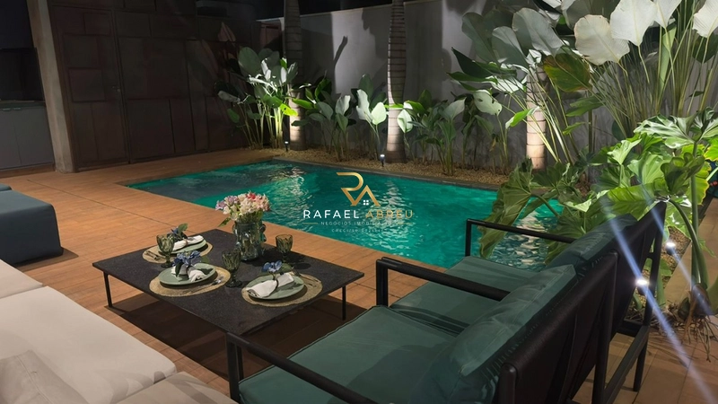 Casa de Alto Padrão à Venda no Condomínio Residencial Damha | 3 Suítes e Piscina Aquecida: 8ª foto da galeria de imagens do imóvel