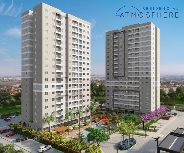 Residencial Atmosphere |  2 e 3 Dormitórios com Suíte: 1ª foto da galeria de imagens do imóvel