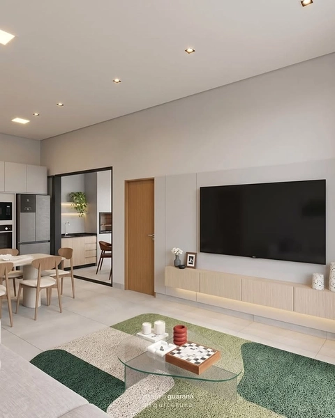 Casa em Construção à Venda no Residencial Parque Atlanta | 3 Quartos, 129 m²: 12ª foto da galeria de imagens do imóvel