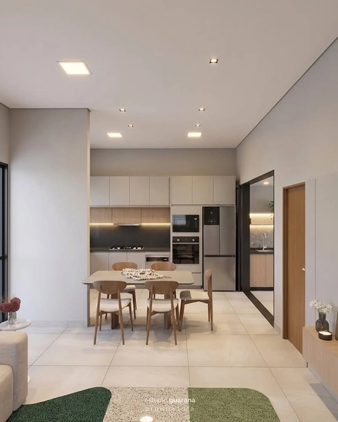 Casa em Construção à Venda no Residencial Parque Atlanta | 3 Quartos, 129 m²: 5ª foto da galeria de imagens do imóvel