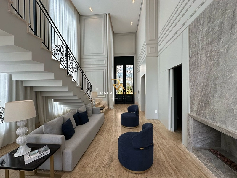Casa de Alto Padrão à Venda no Condomínio Quinta das Laranjeiras em Araraquara | 4 Suítes, Piscina, Spa e Sauna: 4ª foto da galeria de imagens do imóvel