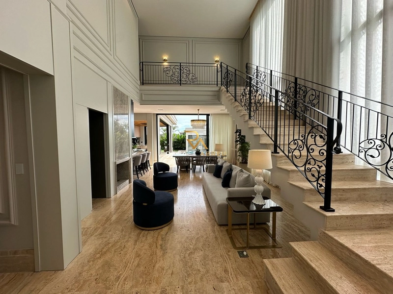 Casa de Alto Padrão à Venda no Condomínio Quinta das Laranjeiras em Araraquara | 4 Suítes, Piscina, Spa e Sauna: 6ª foto da galeria de imagens do imóvel