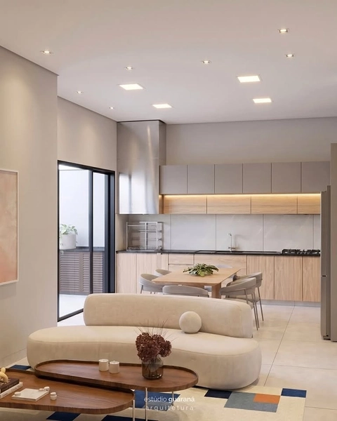 Casa em Construção à Venda no Residencial Parque Atlanta | 3 Quartos e Suíte: 4ª foto da galeria de imagens do imóvel