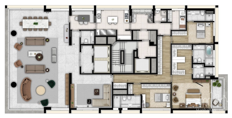 Apartamento 3 dormitórios na Vila Nova Conceição: 11ª foto da galeria de imagens do imóvel