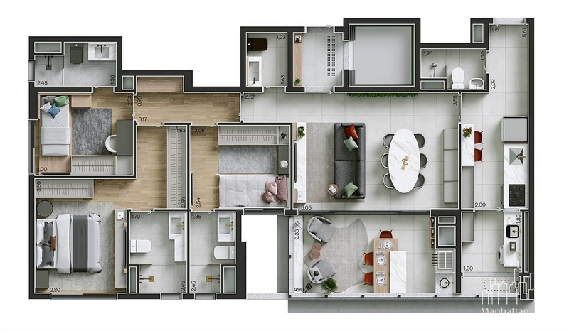 Apartamento 3 dormitórios em Perdizes: 23ª foto da galeria de imagens do imóvel