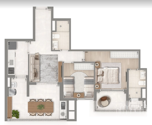 Apartamento 2 dormitórios na Vila Mariana: 12ª foto da galeria de imagens do imóvel
