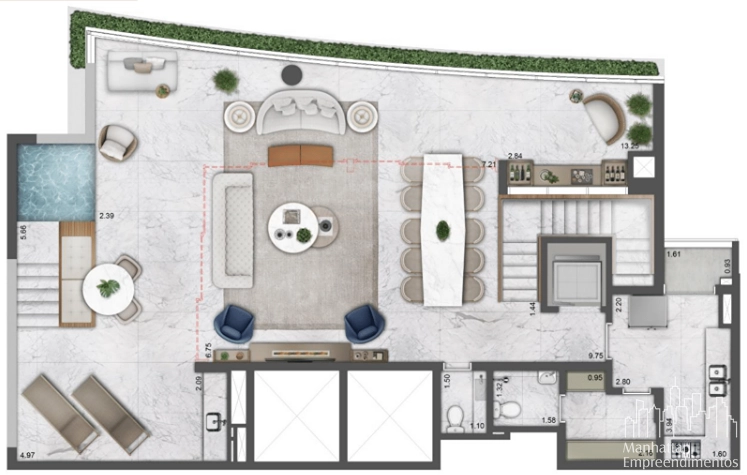 Apartamento 3 dormitórios em Moema: 21ª foto da galeria de imagens do imóvel