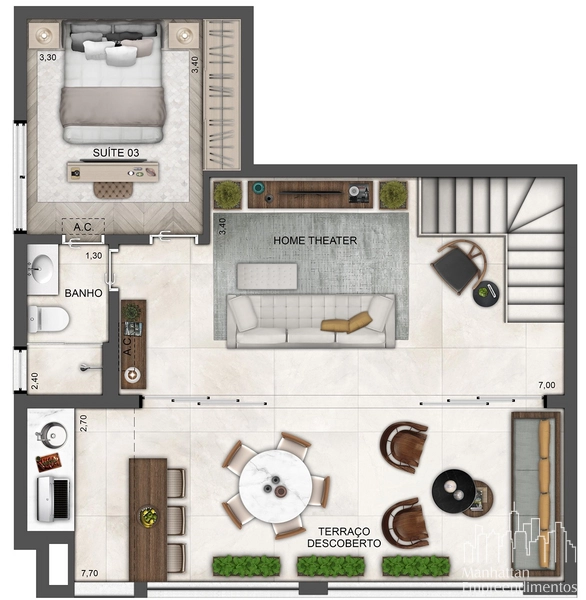 Apartamento 3 dormitórios em Perdizes: 21ª foto da galeria de imagens do imóvel