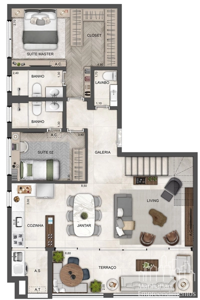 Apartamento 3 dormitórios em Perdizes: 20ª foto da galeria de imagens do imóvel