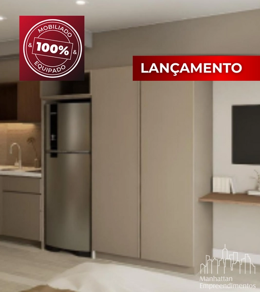 Studio - Mobiliado em Moema: 1ª foto da galeria de imagens do imóvel