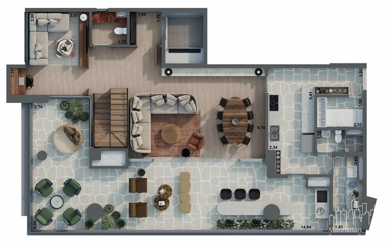 Apartamento 3 dormitórios em Pinheiros: 12ª foto da galeria de imagens do imóvel