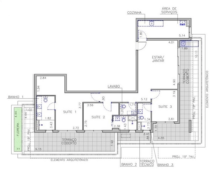 Apartamento 3 dormitórios em Moema: 27ª foto da galeria de imagens do imóvel