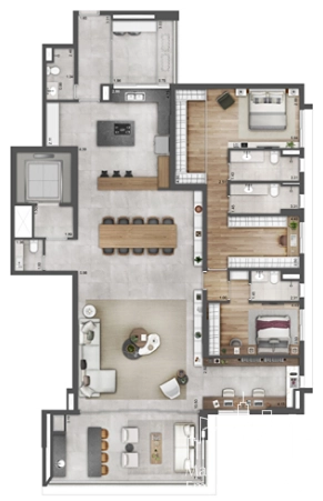 Apartamento 2 dormitórios na Vila Clementino: 21ª foto da galeria de imagens do imóvel