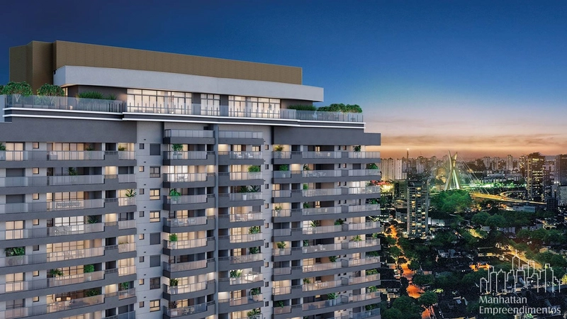 Apartamento 4 dormitórios no Brooklin: 3ª foto da galeria de imagens do imóvel
