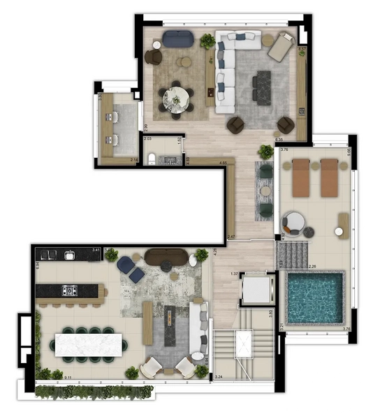 Apartamento 3 dormitórios em Pinheiros: 25ª foto da galeria de imagens do imóvel