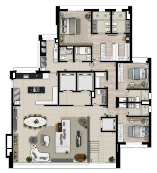 Apartamento 3 dormitórios em Pinheiros: 24ª foto da galeria de imagens do imóvel