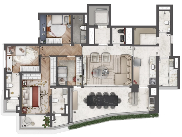 Apartamento 4 dormitórios no Paraíso: 22ª foto da galeria de imagens do imóvel