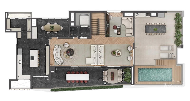 Apartamento 4 dormitórios no Paraíso: 23ª foto da galeria de imagens do imóvel