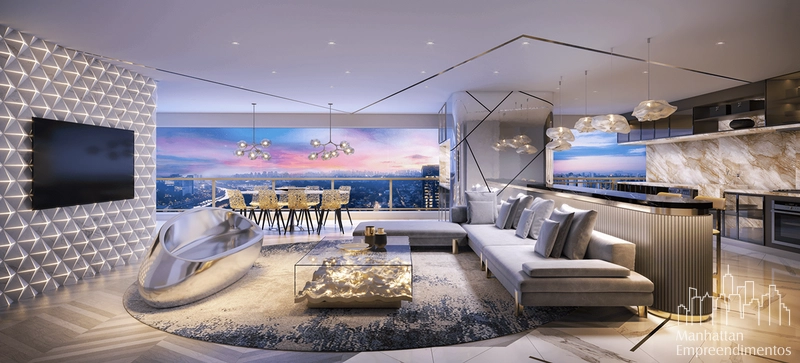 Apartamento 3 dormitórios no Brooklin: 14ª foto da galeria de imagens do imóvel