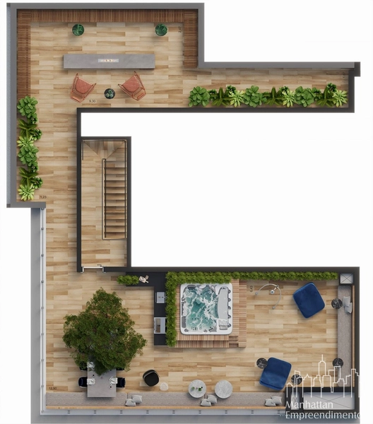 Apartamento 3 dormitórios no Jardins: 14ª foto da galeria de imagens do imóvel