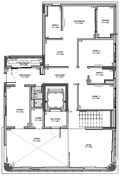 Apartamento 4 dormitórios em Moema: 13ª foto da galeria de imagens do imóvel