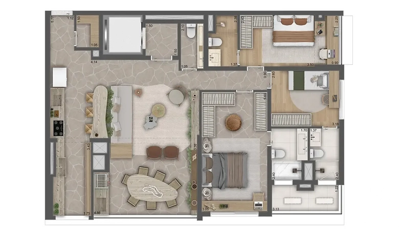 Apartamento 3 dormitórios em Pinheiros: 26ª foto da galeria de imagens do imóvel