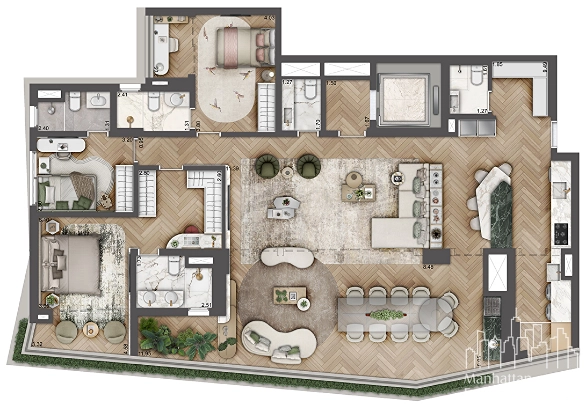 Apartamento 3 dormitórios no Paraíso: 15ª foto da galeria de imagens do imóvel